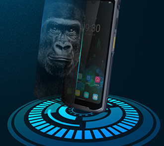 ディスプレイにゴリラガラス採用