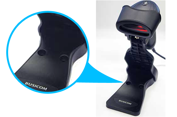 ネジで固定が可能