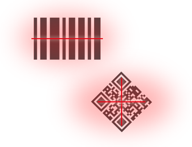 バーコード・QRコードを正確読み取り