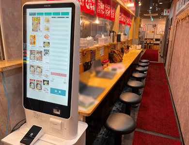 活用事例|セルフレジ・券売機として