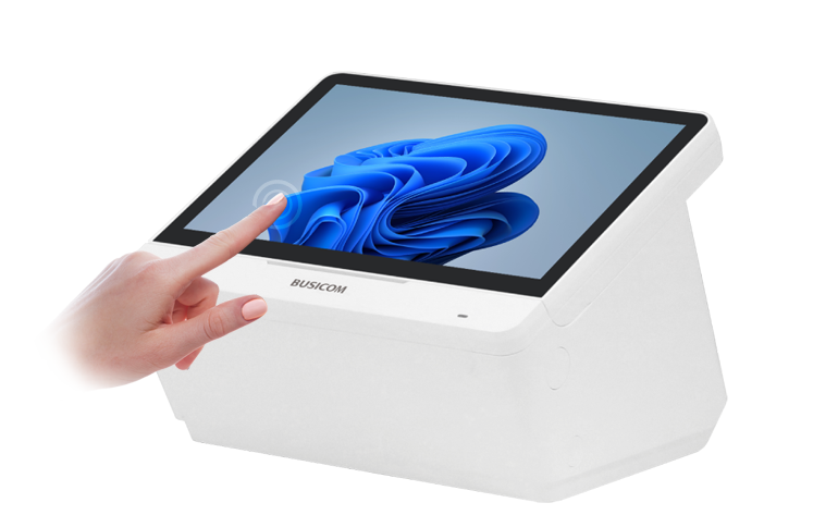 明るく鮮明なタッチスクリーン